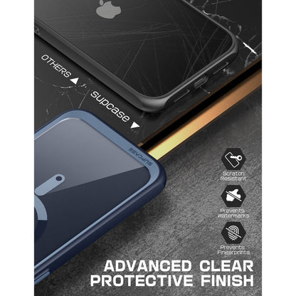 iPhone 15 Pro Max 6.7 inch Unicorn Beetle MAG Slim Clear MagSafe Case-Blue