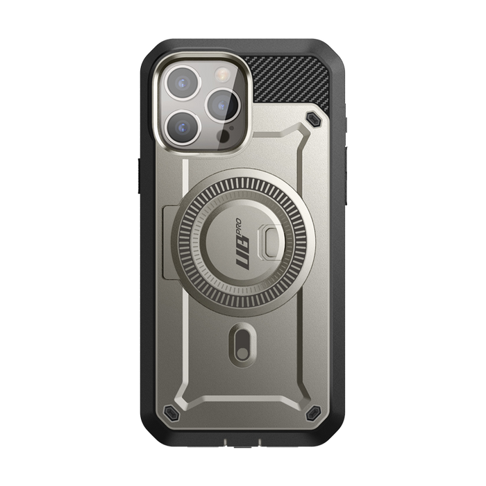 iPhone 15 Pro Max 6.7 inch Unicorn Beetle PRO MAG Rugged MagSafe Case-Titan Gray