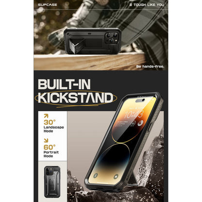 iPhone 15 Pro Max 6.7 inch Unicorn Beetle PRO Rugged Case-Black