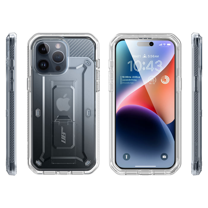 iPhone 15 Pro Max 6.7 inch Unicorn Beetle PRO Rugged Case-Clear
