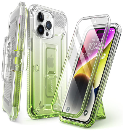 iPhone 15 Pro Max 6.7 inch Unicorn Beetle PRO Rugged Case-Gradient Green