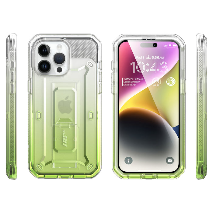 iPhone 15 Pro Max 6.7 inch Unicorn Beetle PRO Rugged Case-Gradient Green