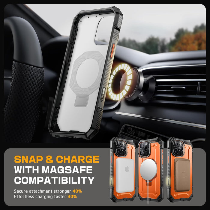iPhone 16 Pro 6.3 inch UB Grip MagSafe Camera Control Button Phone Case-Magma