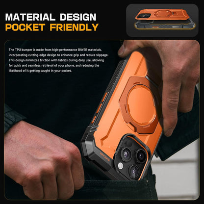 iPhone 16 Pro 6.3 inch UB Grip MagSafe Camera Control Button Phone Case-Magma