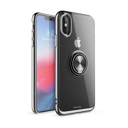 iPhone X / XS Unicorn Beetle Snap Ring Case-Black