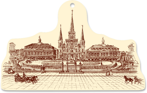 Jackson Square Ornament