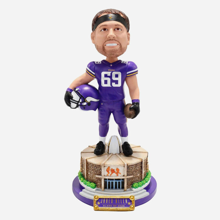 Jared Allen Minnesota Vikings Pro Football Hall Of Fame NFL Bobblehead