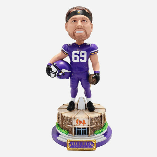 Jared Allen Minnesota Vikings Pro Football Hall Of Fame NFL Bobblehead
