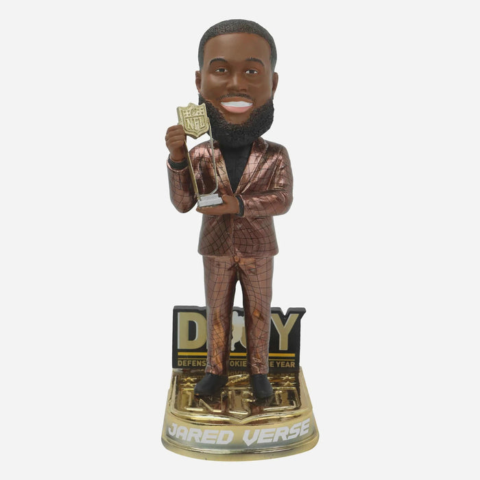 Jared Verse Los Angeles Rams 2024 NFL Defensive Rookie Of The Year NFL Bobblehead