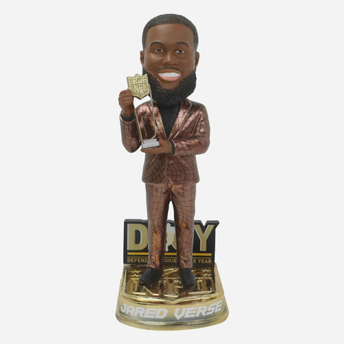 Jared Verse Los Angeles Rams 2024 NFL Defensive Rookie Of The Year NFL Bobblehead