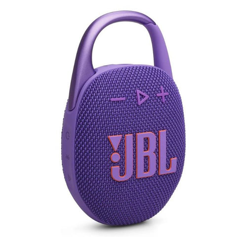 JBL Clip 5 Portable Speaker, 10Watts, Purple