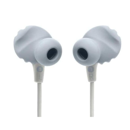 JBL Endurance Run 2 Wired Sports in Ear Headphones, BT, White