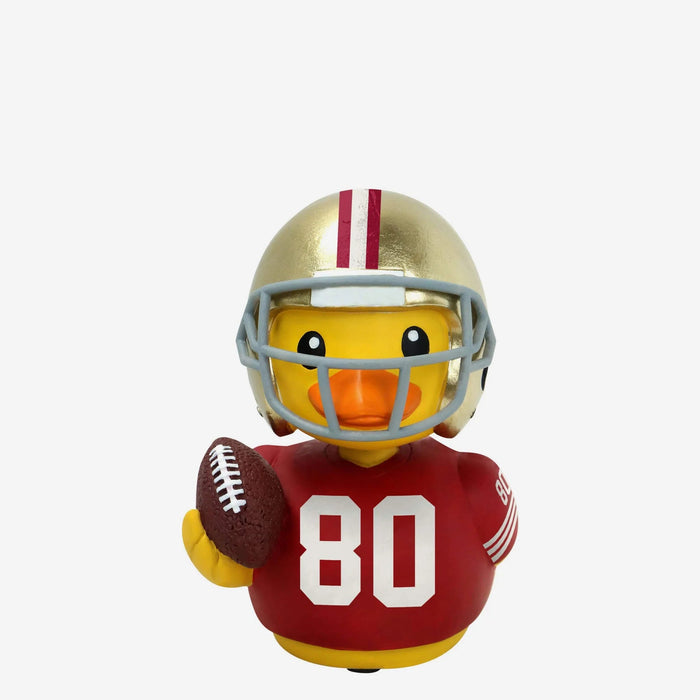 Jerry Rice San Francisco 49ers Player Bobble Duck Mini NFL Football Bobblehead