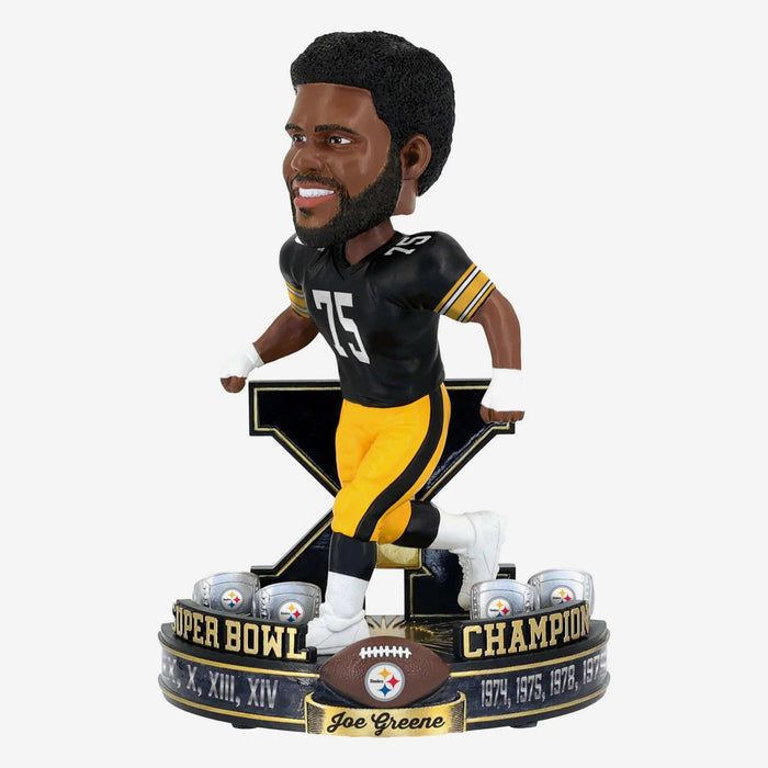 Joe Greene Pittsburgh Steelers 4X Super Bowl Champion NFL Bobblehead