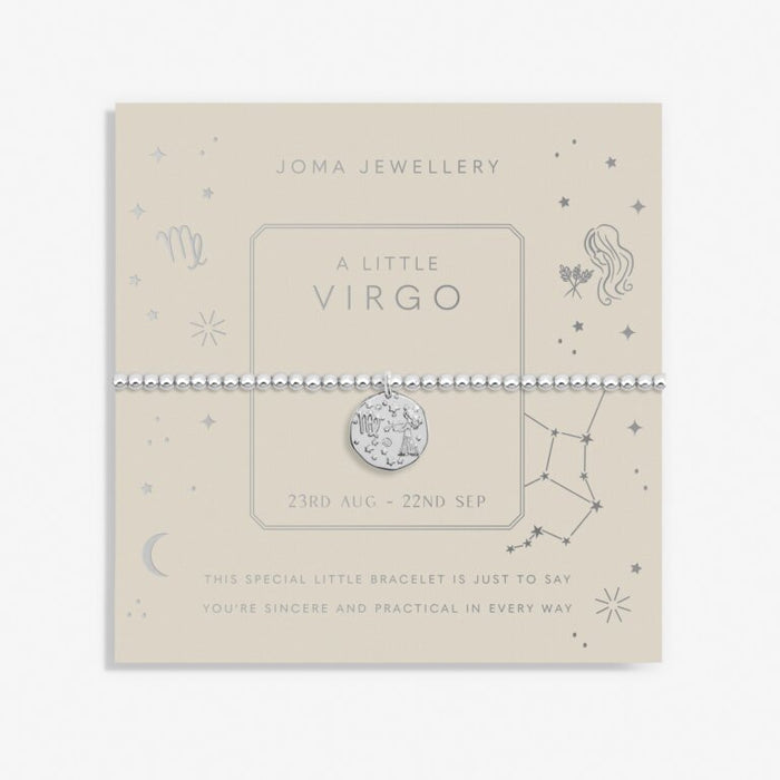 Joma A Little Star Sign - Virgo Silver Bracelet