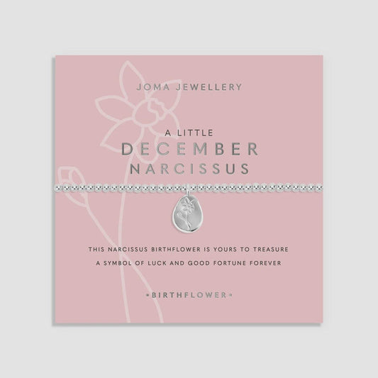 Joma Birth Flower A Little December Bracelet
