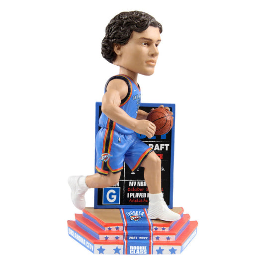 Josh Giddey Oklahoma City Thunder 2021 Rookie Series Bobblehead NBA