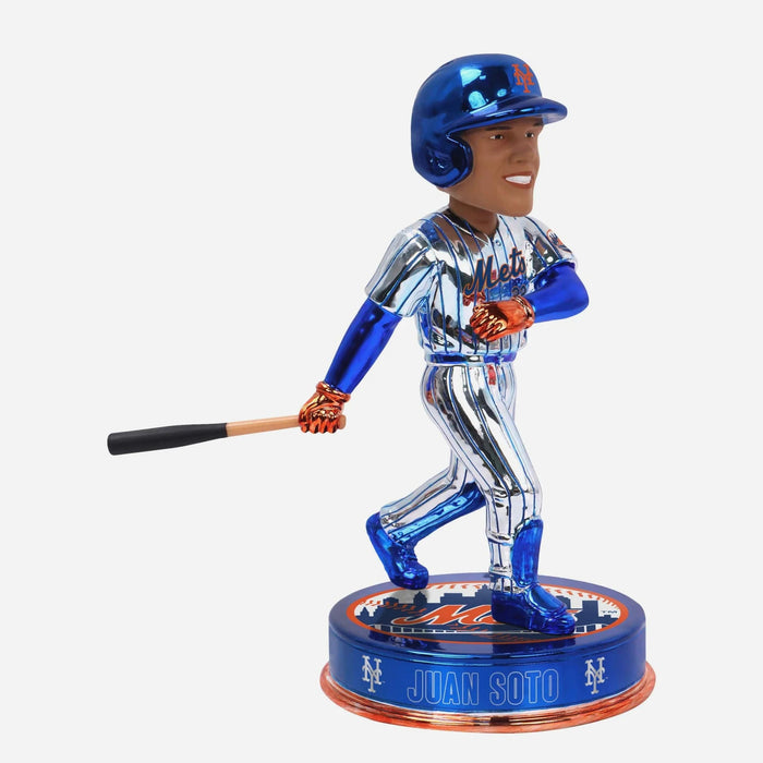 Juan Soto New York Mets Electroplated MLB Bobblehead