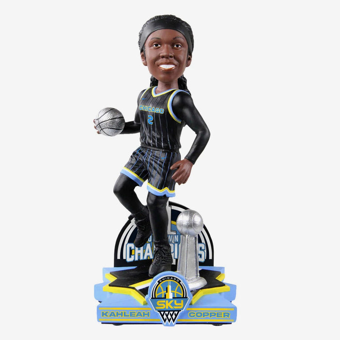 Kalaeh Copper Chicago Sky 2021 WNBA Champions Bobblehead