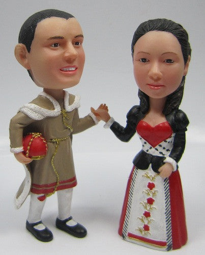 King and Queen Of Hearts Bobbleheads - National Bobblehead HOF Store