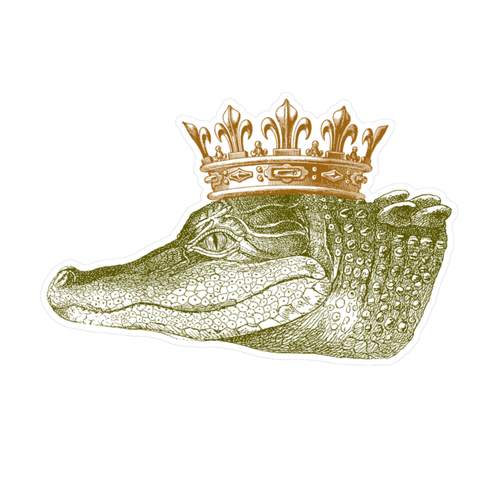 King Gator Decal