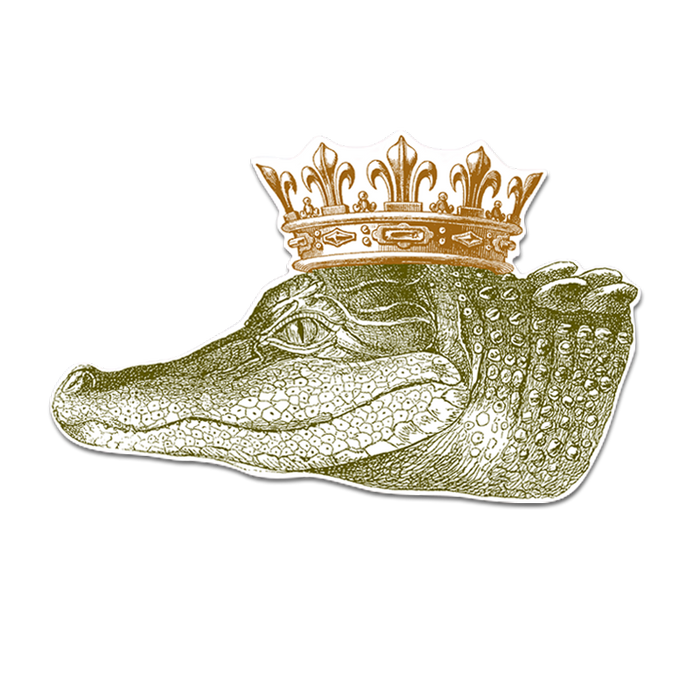 King Gator Door Sign