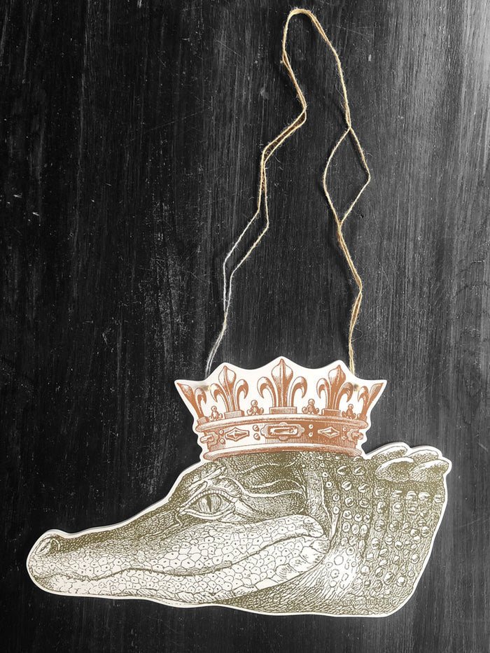 King Gator Door Sign