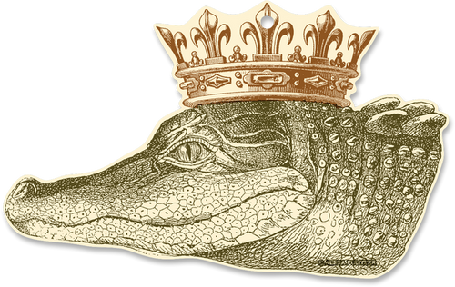 King Gator Ornament