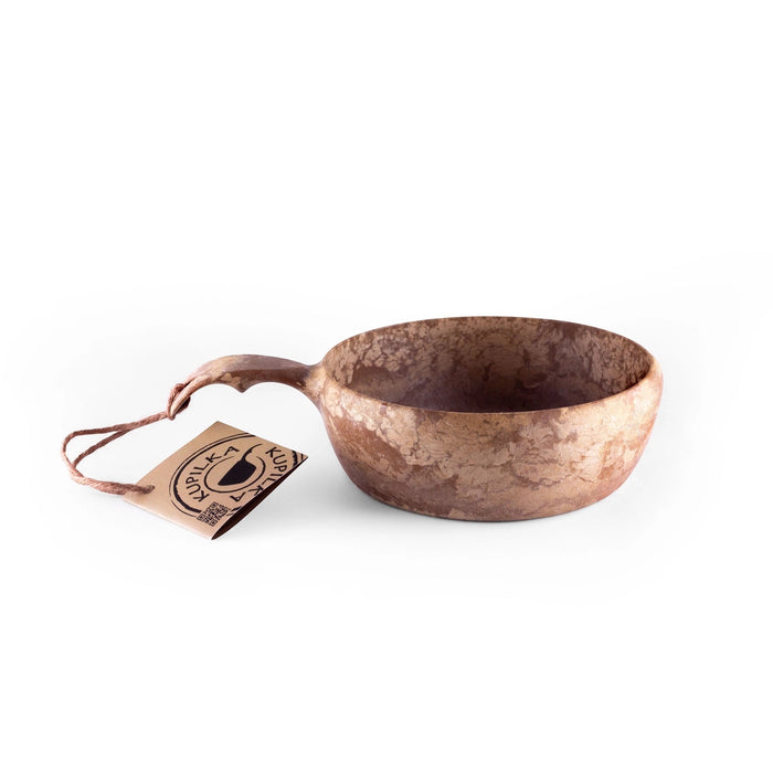 Forager Provisions LTD Kupilka 55 brown soup bowl made from durable natural fibre composite for outdoor camping meals.