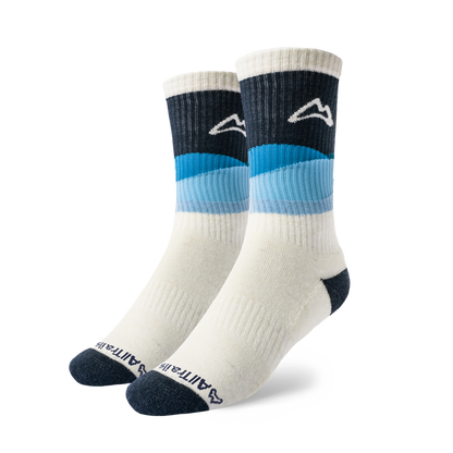 Landscape Trail Sock - Ocean Socks Custom Sock Lab