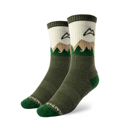 Landscape Trail Sock - Treeline Socks Custom Sock Lab
