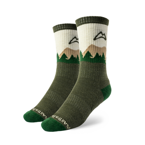 Landscape Trail Sock - Treeline Socks Custom Sock Lab