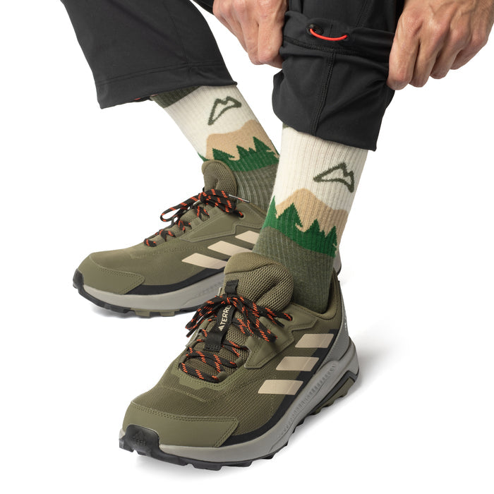 Landscape Trail Sock - Treeline Socks Custom Sock Lab