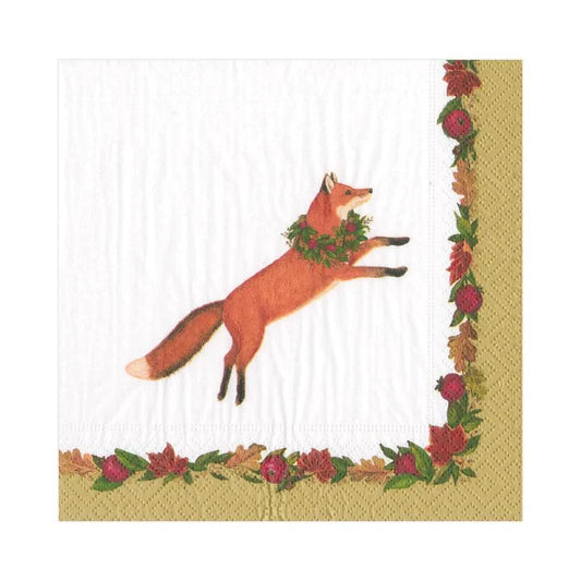 Leaping Fox Napkins