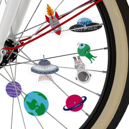 Legami Pimp Your Bike Spoke Decorations - Space