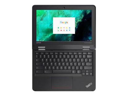 Lenovo ThinkPad 11e Chromebook  - Intel N2930 Quad 1.83GHz 4GB RAM 16GB SSD WebCam 11.6" ChromeOS - Coretek Computers