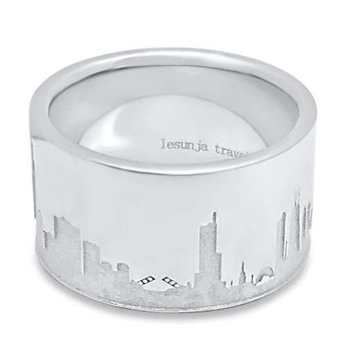 chicago skyline ring