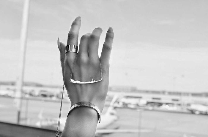 chicago skyline ring