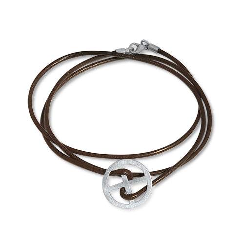 man silver bracelet