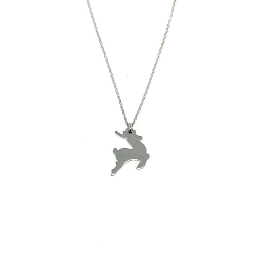 Lesunja Little Reindeer Silver Necklace