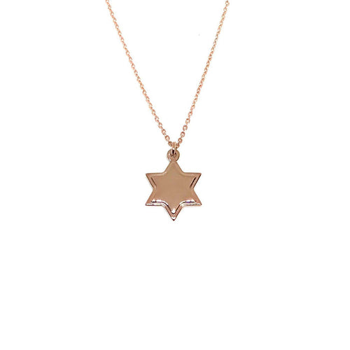 rose gold plated necklace
