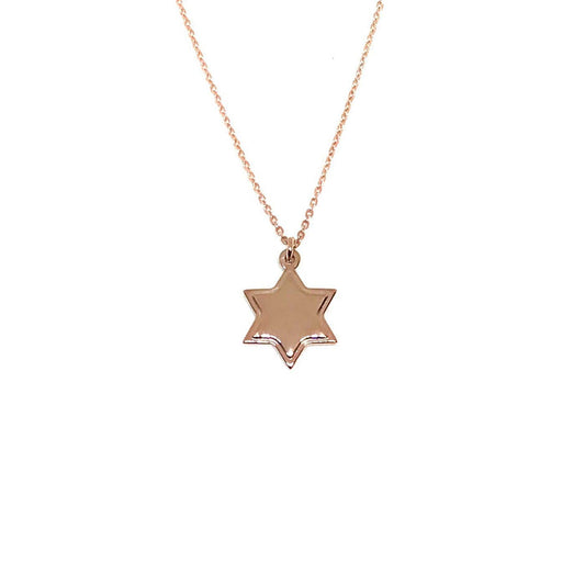 rose gold plated necklace