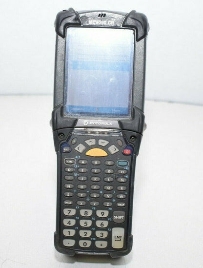 Lot of 4 Symbol Motorola MC9090 Scanners With CHS9000-4000C Charging Station - Coretek Computers