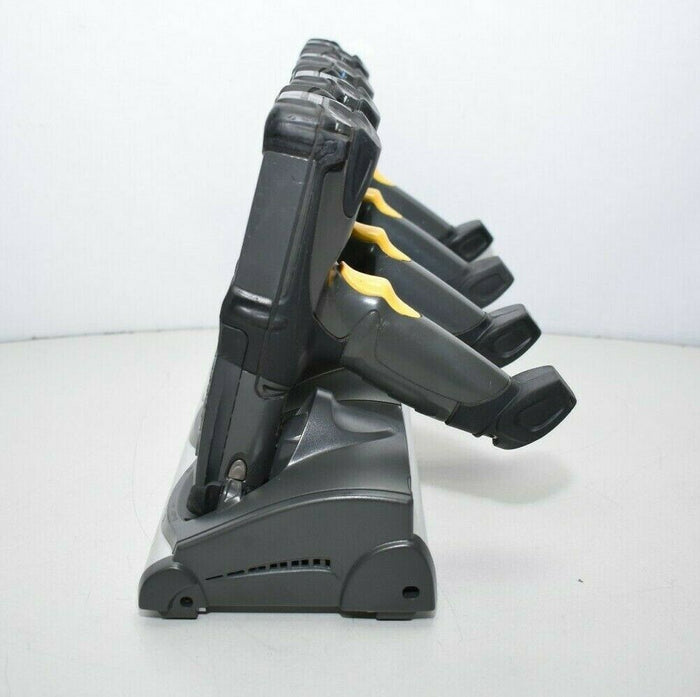 Lot of 4 Symbol Motorola MC9090 Scanners With CHS9000-4000C Charging Station - Coretek Computers