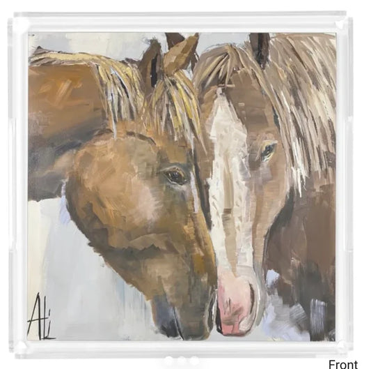 Love You Most Acrylic Tray