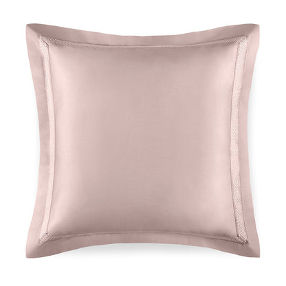 Luis-CharmPink-Euro pillowcase on a white background