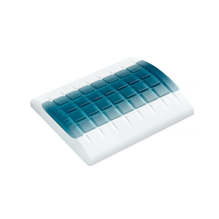 technogel lumbar support fully uncovered on a white background