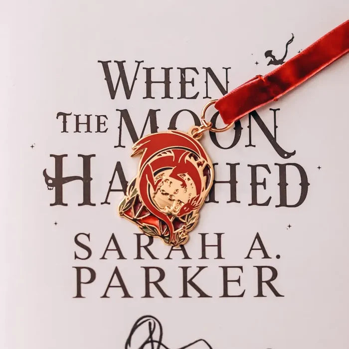 Lunar Darlings Inspired Literary Leadlight Bookmarks When the Moon Hatched Inspired Literary Leadlight Bookmark (rare)