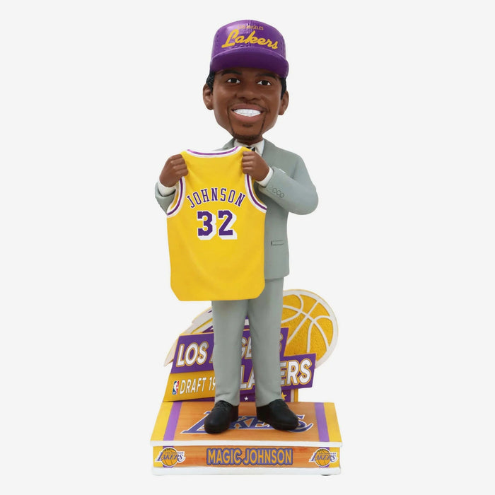 Magic Johnson Los Angeles Lakers 1979 NBA Draft Pick NBA Bobblehead