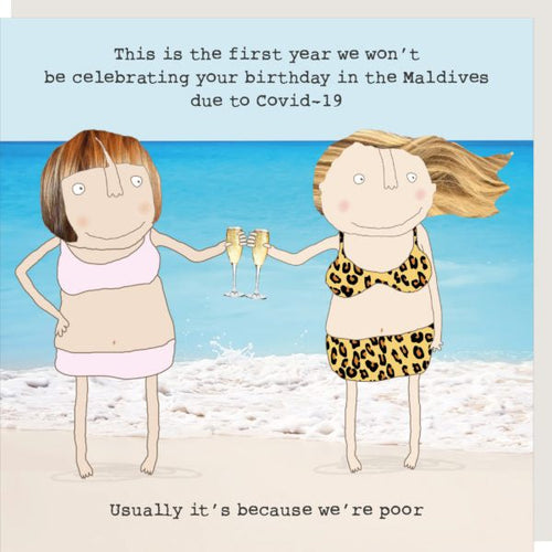 Maldives Greetings Card